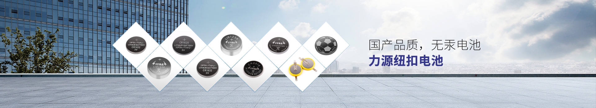 國產(chǎn)品質(zhì)，無汞電池，力源紐扣電池